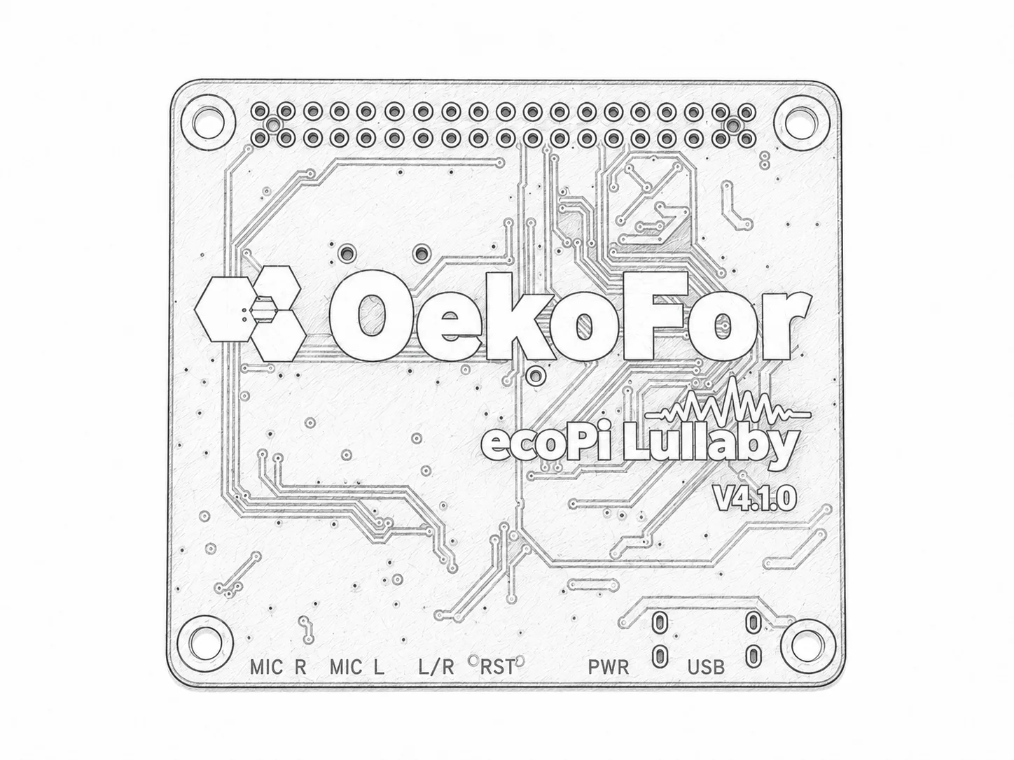 Audio and power board